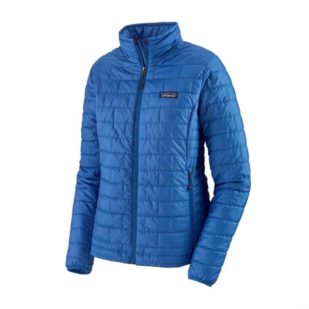 Patagonia Women's Blue Puffer Jacket